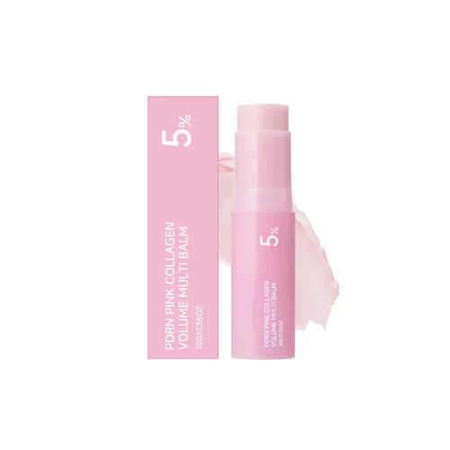 Pink Collagen Glow Balm Stick — Vegan Multi Balm