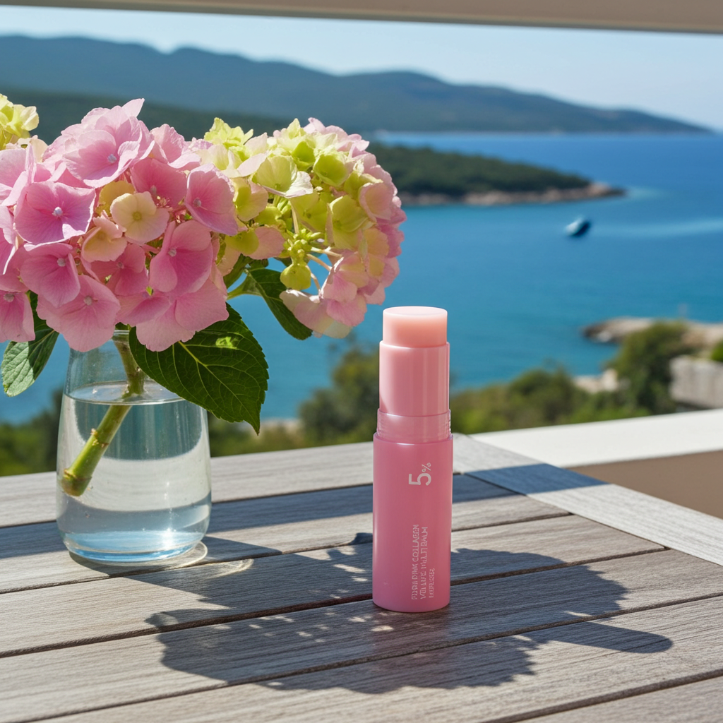 Pink Collagen Glow Balm Stick — Vegan Multi Balm